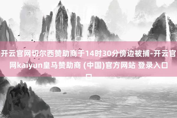 开云官网切尔西赞助商于14时30分傍边被捕-开云官网kaiyun皇马赞助商 (中国)官方网站 登录入口